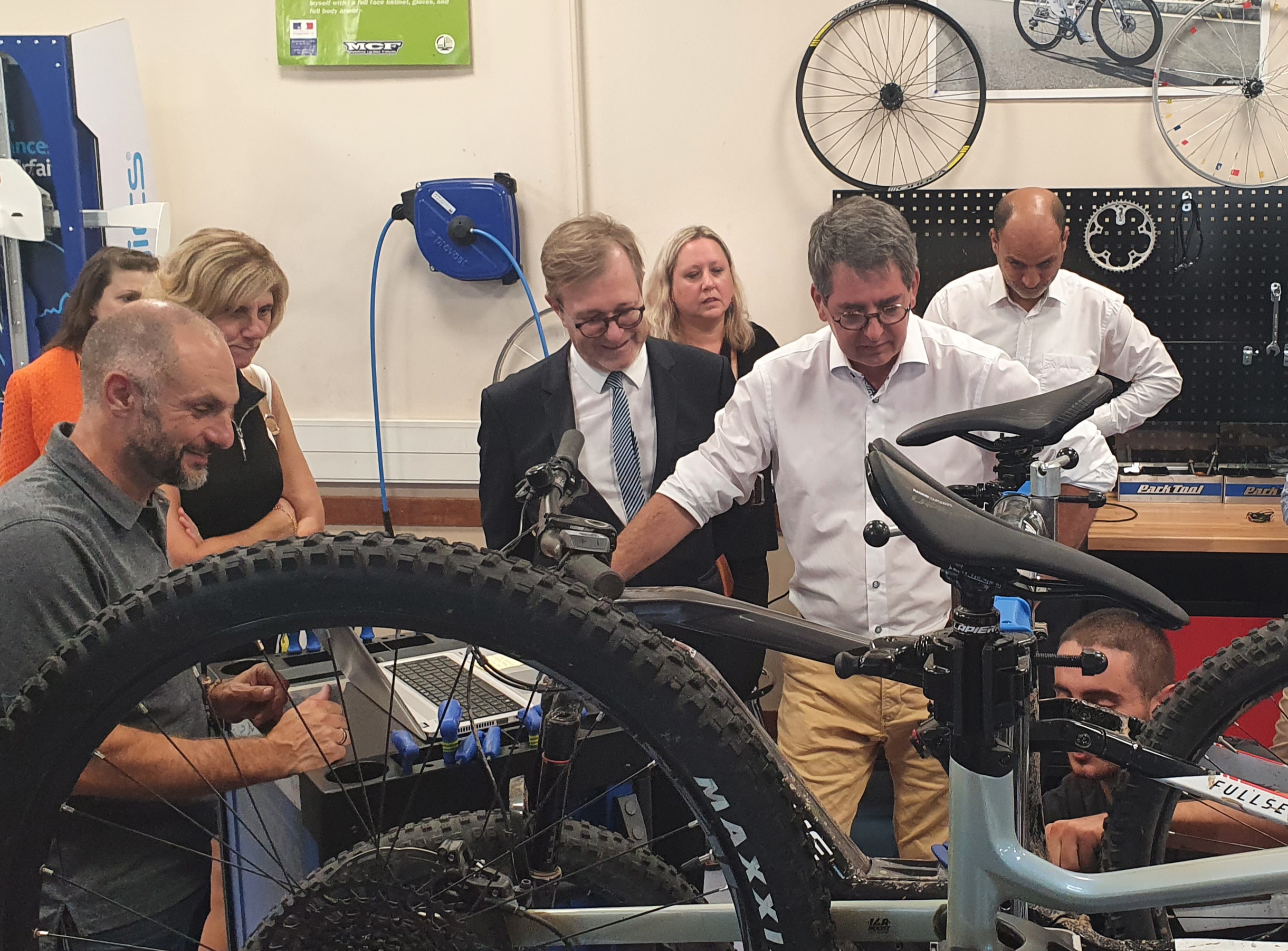 Visite du recteur de l'académie de Strasbourg - UFA Marcel Rudloff