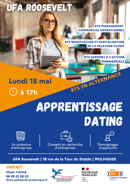 Apprentissage dating 2023 UFA Roosevelt