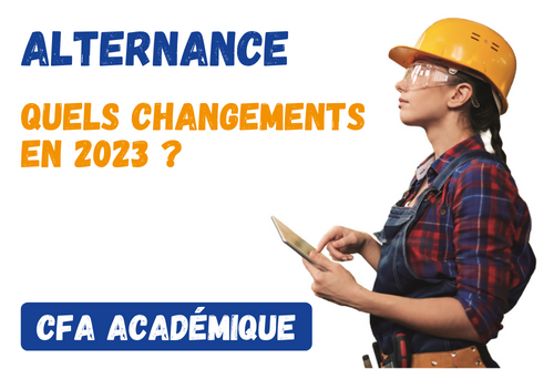 alternance, quels changements en 2023 ? contrat apprentissage CERFA SMIC 2023