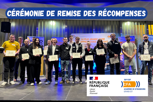 cérémonie de remise des récompenses CFA académique