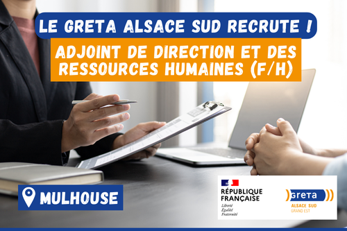 Greta Alsace Sud responsable RH annexe Mulhouse