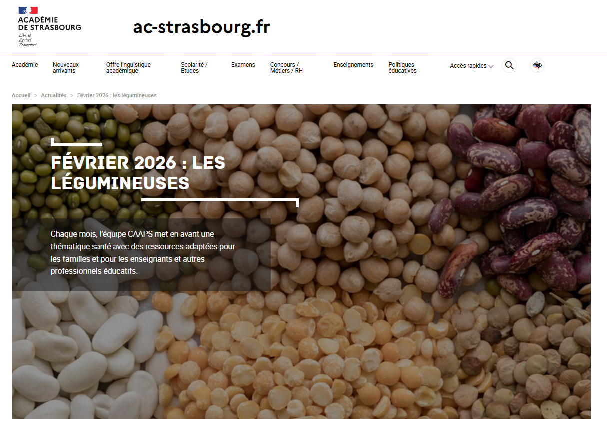 caaps légumineuses ac strasbourg