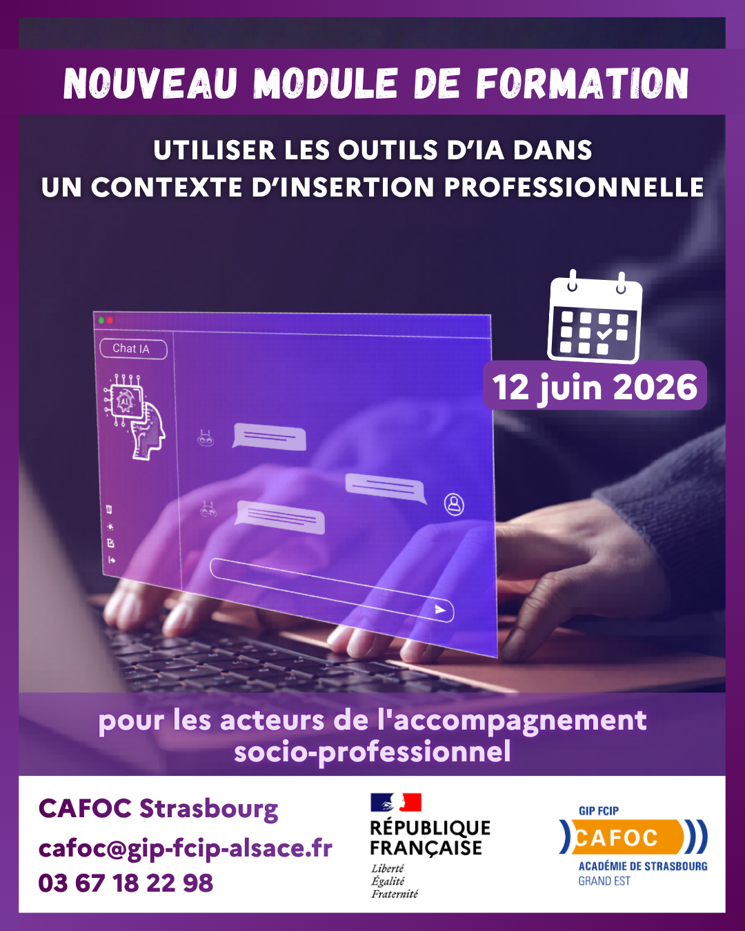 nouveau module IA cafoc 2026